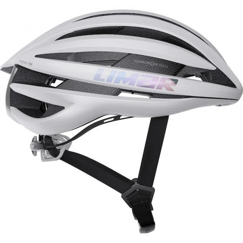 Limar Air Pro + Mips Iridescent L Weiß - aerodynamischer High-End-Rennradhelm