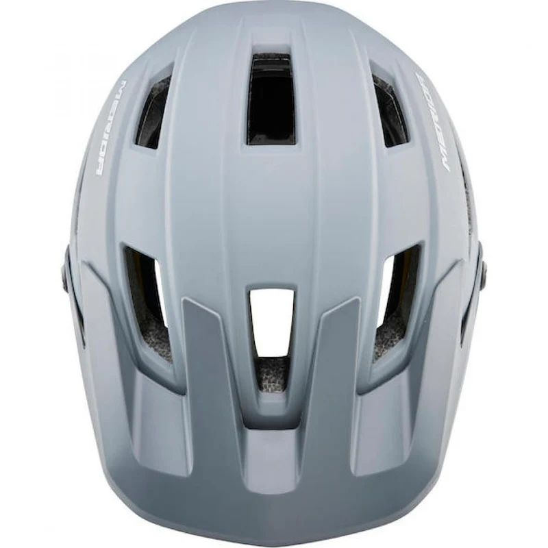 Merida Helm Trailbanger grau/schwarz 54-58 cm - leichter Enduro- und Trail-Helm mit maximalem Schutz