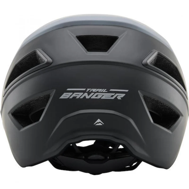 Merida Helm Trailbanger grau/schwarz 54-58 cm - leichter Enduro- und Trail-Helm mit maximalem Schutz