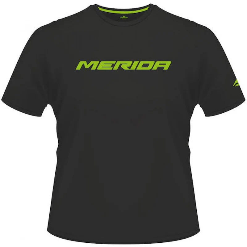Merida T-Shirt SIGNATURE Edition Herren L Schwarz - 100 % Baumwolle