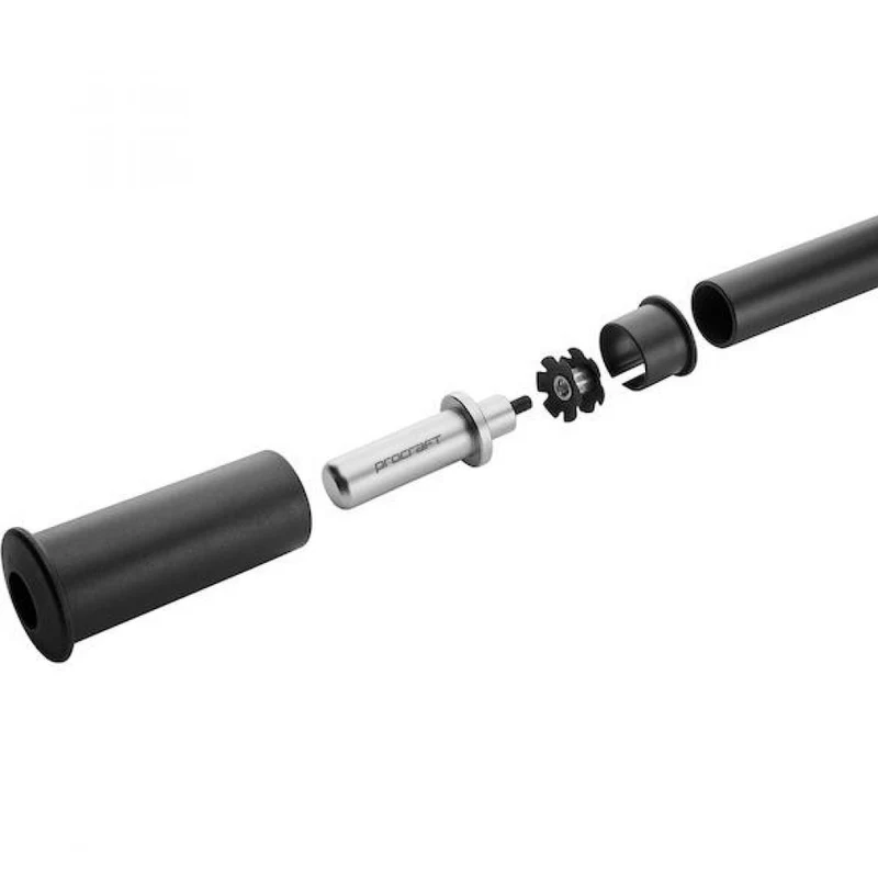 Procraft Krallenmutter Einschlagwerkzeug Advanced 1" / 1 1/8" Schwarz/ Silber - präzise Kralleinschläge