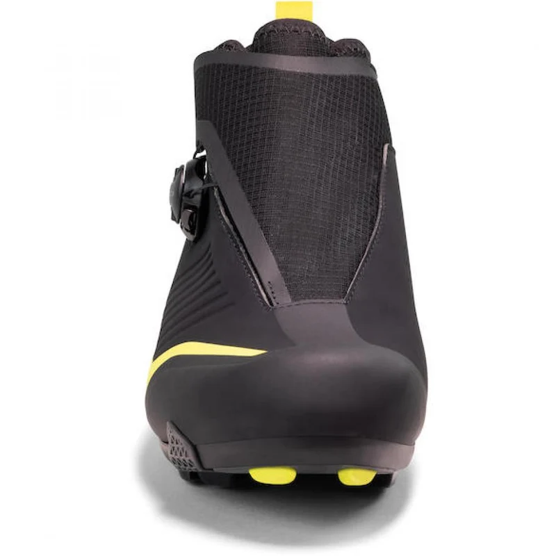 Sidi MTB Hiemx black/yellow neon 2025 42 Schwarz/gelb - winterfester MTB-Schuh mit Gore-Tex