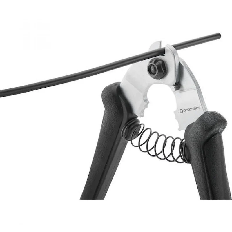 Procraft Werkzeug Kabelzange Advanced Größe Universal Schwarz/ Silber - präzises Schneiden & Crimpen