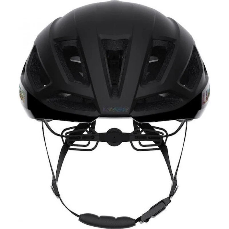 Limar Air Atlas Iridescent Matt Black S Schwarz - aerodynamischer Rennradhelm mit Top-Belüftung