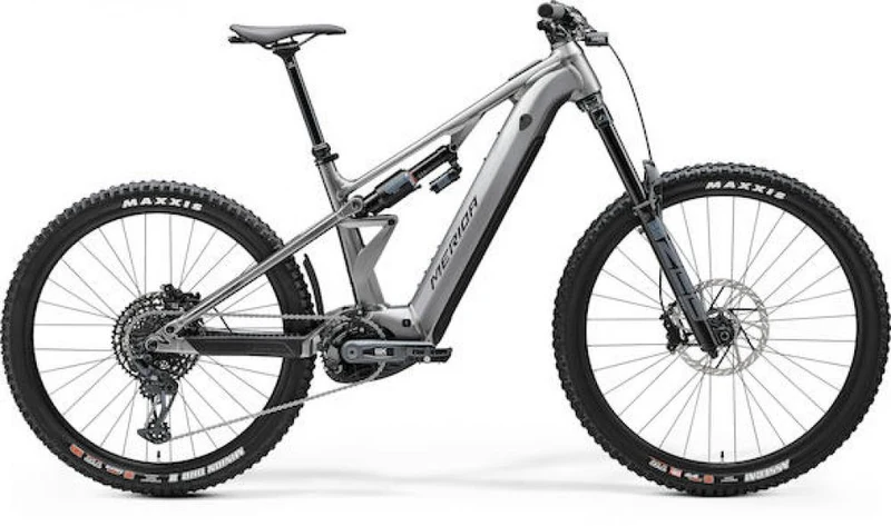 Merida eONE-EIGHTY 700 I1 glossy gunmetal L Grau - kraftvolles E-MTB für anspruchsvolle Trails