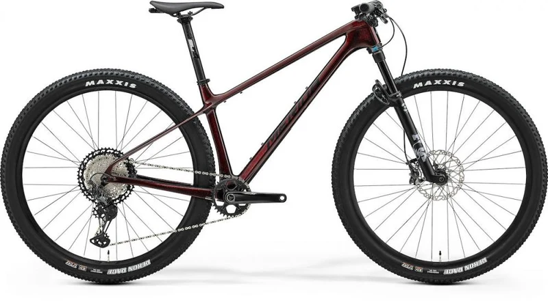 Merida BIG.NINE XT III1 XL BURGUNDY RED(BLACK) - leistungsstarkes Hardtail-MTB für anspruchsvolle Trails