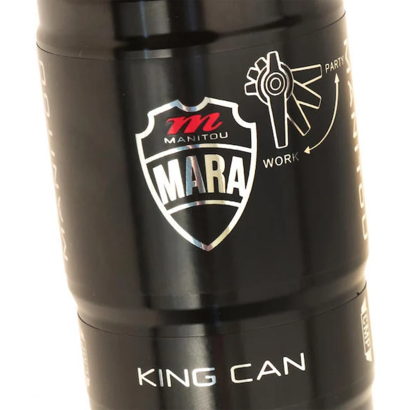 Manitou Federbein Mara Comp Inline Eyelet 230 x 62,5 mm Schwarz - leistungsstarker MTB-Dämpfer