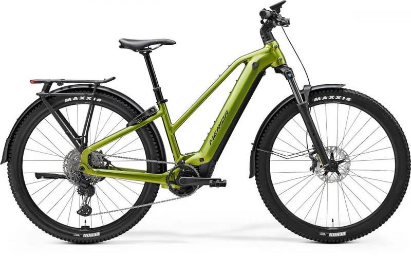 Merida eFLOAT CC 600 Lady EQ S Grün - komfortables E-Trekkingrad für Alltag und Tour