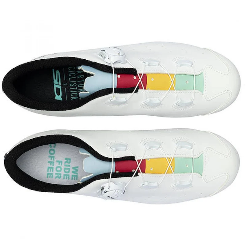Sidi ROAD Laghee Sprinter white 39 weiß - leichter Rennradschuh mit Carbonsohle