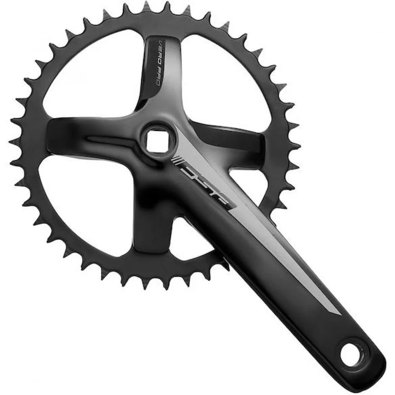 FSA Kurbelgarnitur Vero Pro 1x 175 mm Schwarz - effiziente 1-fach Antriebslösung