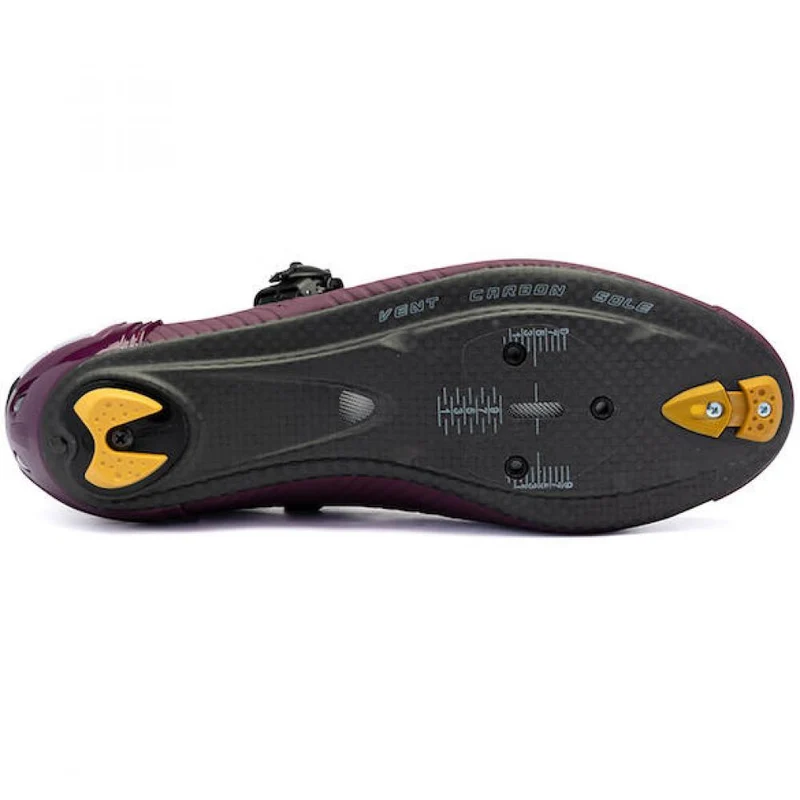 Sidi ROAD Wire 2S wine 40,5 weinrot - steifer Rennradschuh mit Carbon-Sohle