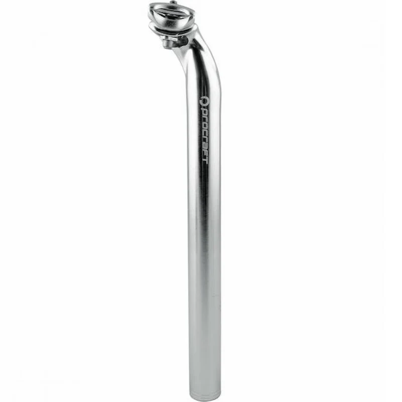 Procraft SP-357 Sattelstütze Ø 30,9 x 400 mm Silber poliert - stufenlos verstellbar