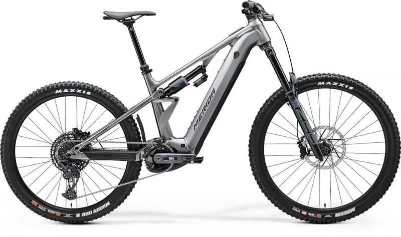 Merida eONE-EIGHTY 700 I1 glossy gunmetal M Grau - kraftvolles E-MTB für anspruchsvolle Trails