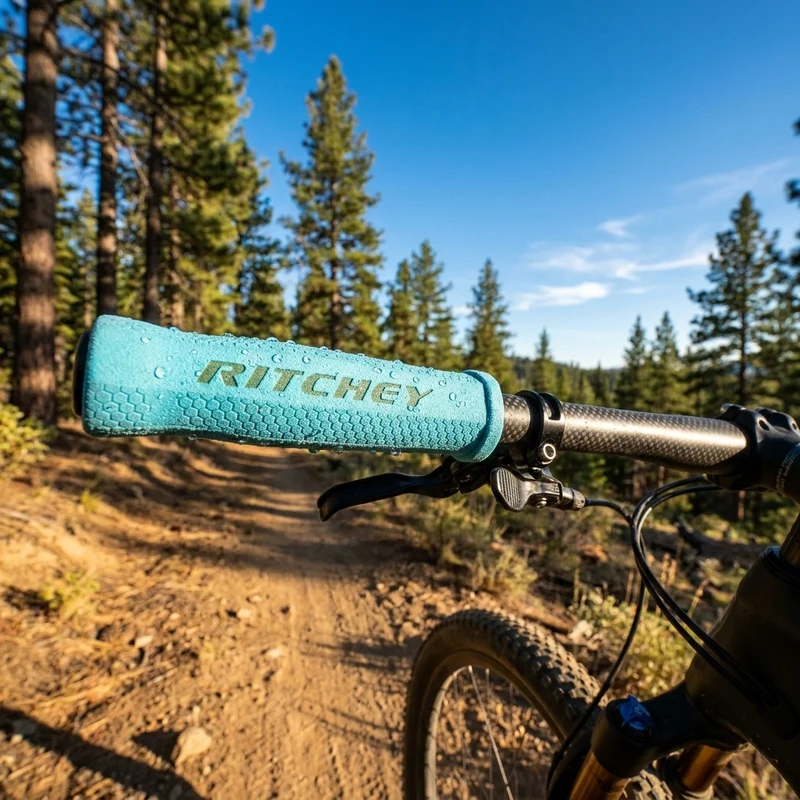 Ritchey WCS Truegrip Griff 130/31.2-34.5mm Himmelblau
