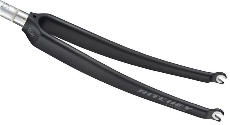 Ritchey Comp Road Carbon Gabel 700C 368mm 43mm 100x9mm QR 25.4-26.8 Felgenbremse matt carbon