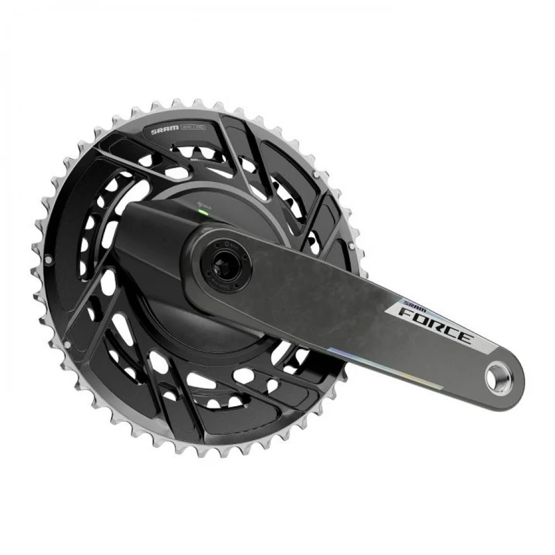SRAM Kurbelgarnitur Kurbelgarnitur Quarq Force E1 160 mm 48-35T - Präziser Powermeter für maximale Performance