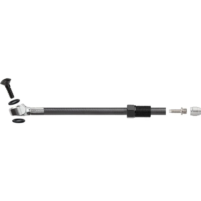 Jagwire Bremsleitungsset Sport Hydraulic für DOT 2000 mm Schwarz - zuverlässige Bremsperformance
