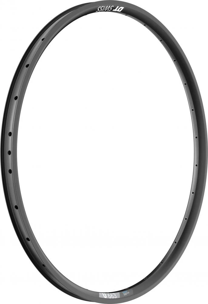 DT Swiss Felge Hybrid U 533 26" 32 Loch Schwarz - robuste E-Trekking-Felge