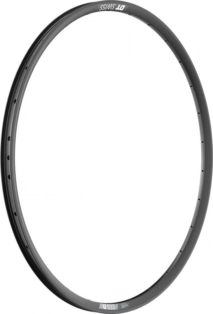 DT Swiss Felge Hybrid U 663 29" 28 Loch Schwarz - robuste Urban-E-Bike-Felge bis 180 kg