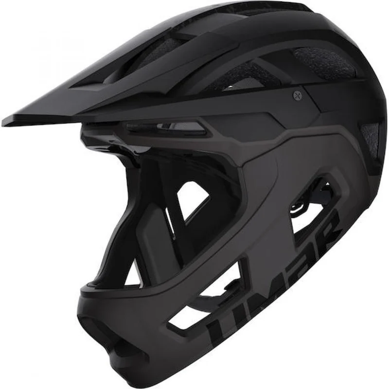 Limar Livigno + Mips Matt Black L Schwarz - leichter Fullface-Helm mit maximalem Schutz
