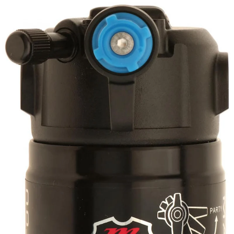 Manitou Federbein Mara Comp Inline Trunnion 205 x 65 mm Schwarz - leistungsstarker MTB-Dämpfer