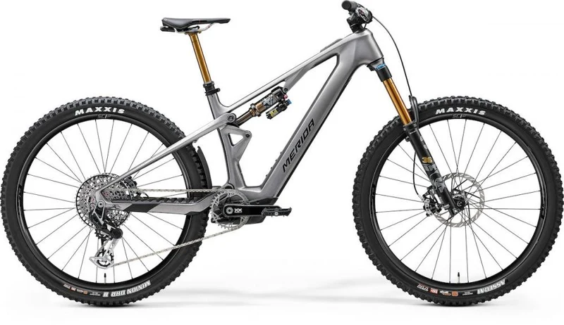 Merida eONE-SIXTY SL 10K I1 glossy L Grau - leistungsstarkes E-MTB für anspruchsvolle Trails