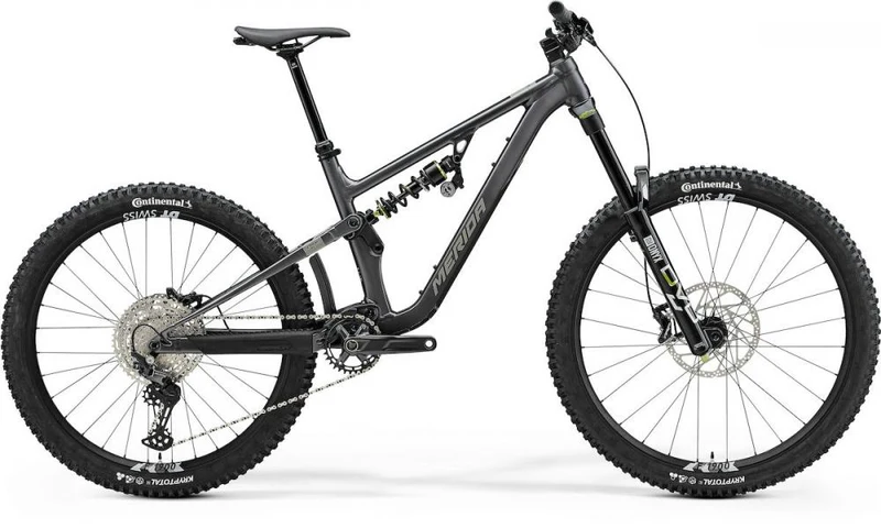 Merida ONE-SIXTY 800 FR III1 silk S SILK DARK SILVER(GRE - Enduro-Fully für anspruchsvolle Trails