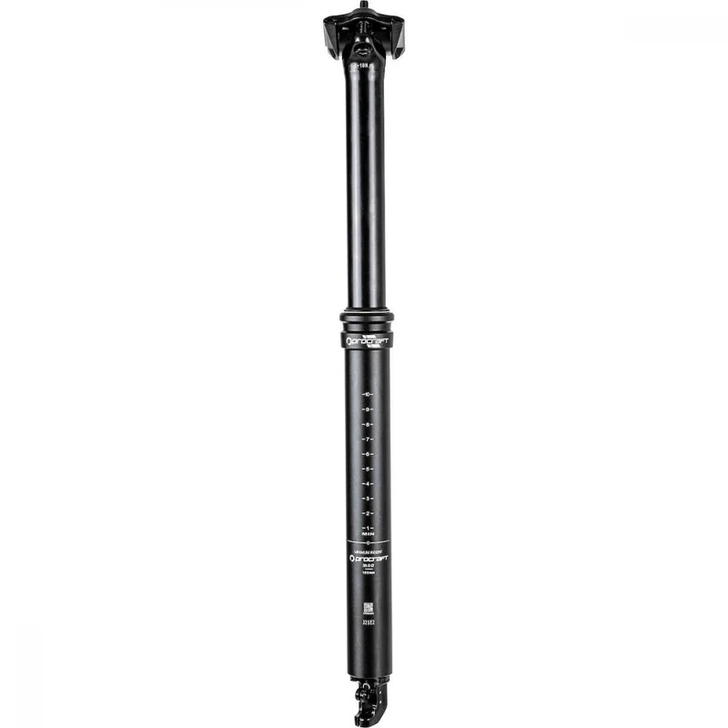Procraft Vario-Sattelstütze Drop Pro 30,9 x 559 mm Schwarz - präzise Absenkung mit Remote