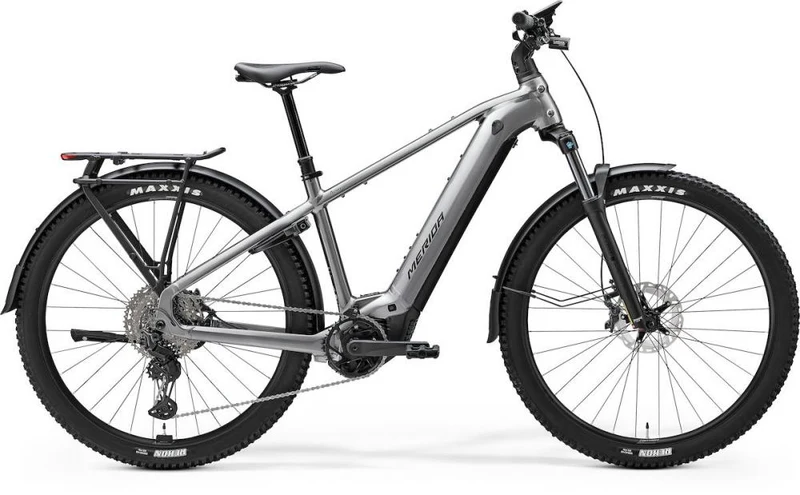 Merida eFLOAT CC 600 EQ II1 XL Grau - komfortables E-Trekkingbike für Alltag und Tour