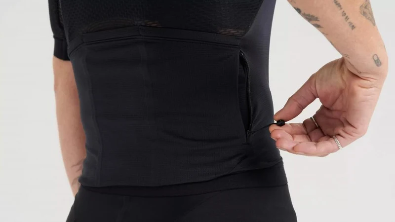 PRIME LT JERSEY SS WMN BLK XL - Atmungsaktives Damen Fahrradtrikot Kurzarm Schwarz