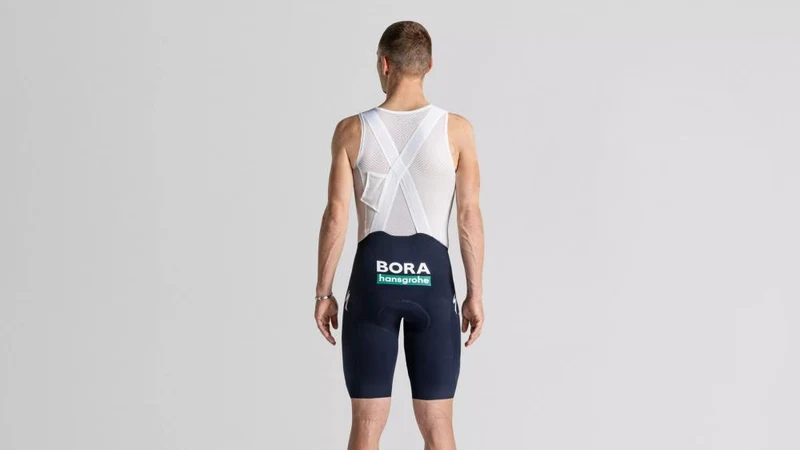 RBH RACE BIB SHORT MEN LTD RACING BLU XXL - Premium Radhose mit Trägern - Bibshort