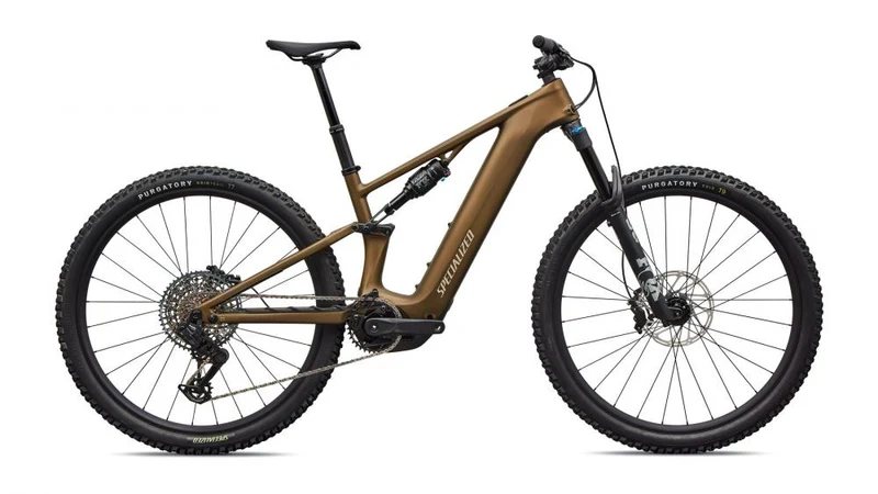 Specialized LEVO R COMP 29 Zoll E-Mountain Bike - Burnt Gold Metallic/Sandstone Metallic - Größe S4
