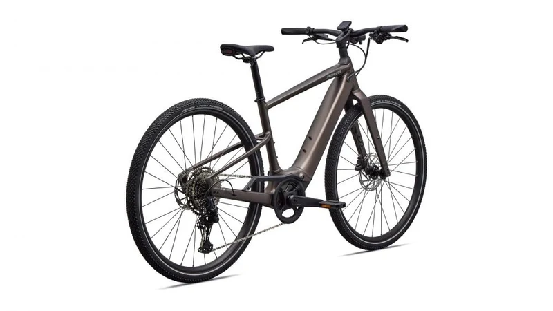 VADO SL 4.0 E-Bike - Leichtes City E-Bike mit Turbo SL Motor - Größe S - Gun Metal/Sage Green - E-City Bike
