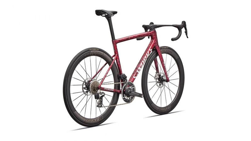Specialized Tarmac SL8 SW AXS - Rennrad Rahmenset Red Sky/Shadow Silver/White 44cm - Unbekannt