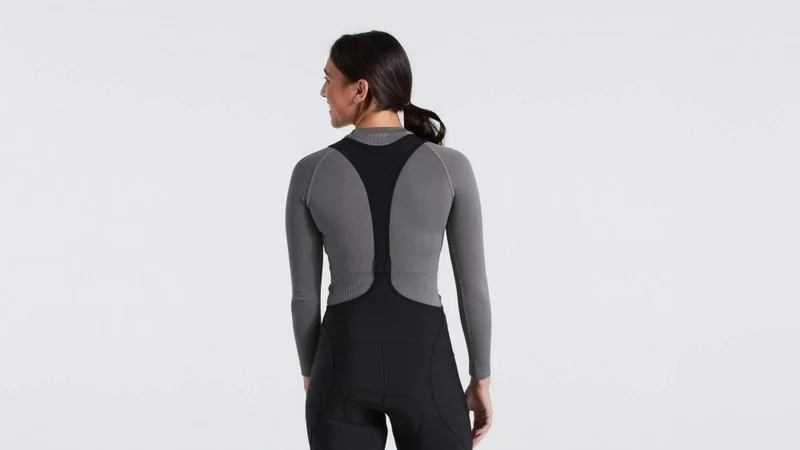 SEAMLESS BASELAYER LS WMN GRY L/XL - Bekleidung