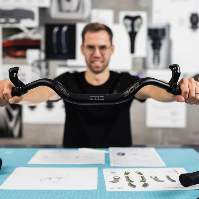 SQlab Grip 721 2.0 L Fahrradgriffe - Ergonomische MTB Griffe für maximalen Komfort - Lenkergriffe