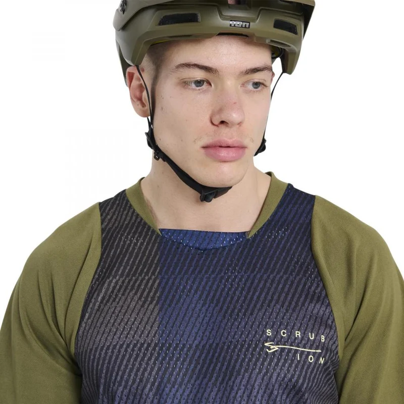 ION Bike Herren Mountainbike Hose ION MTB Jersey Short Sleeve Scrub Men 48/S 47232-5010 - MTB Jersey Kurzarm Scrub Herren