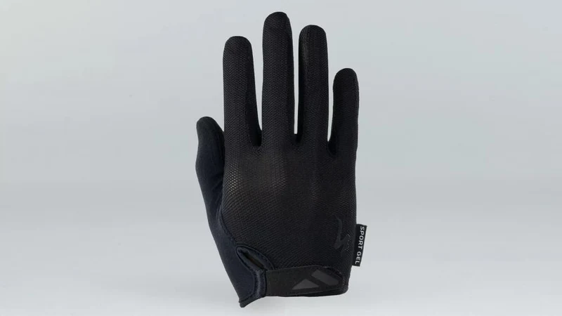 BG SPORT GEL GLOVE LF WMN BLK L - Damen Fahrradhandschuhe mit Gel-Polsterung Schwarz Größe L - Bekleidung