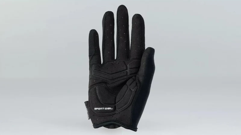 BG SPORT GEL GLOVE LF BLK M - Gel Fahrradhandschuh Links Schwarz Größe M - Handschuh Langfinger