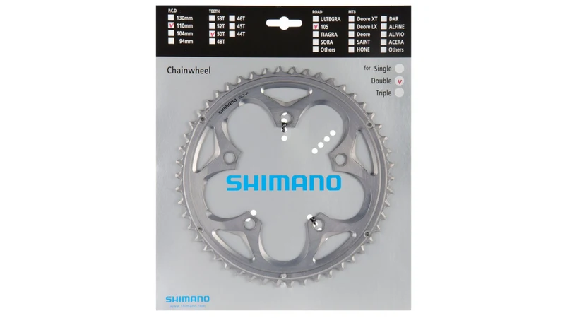 Shimano FC-5750 105 50 Zähne Silber