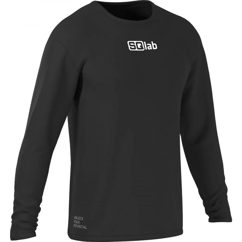Size SQlab Tee Logo LS unisex 50/M 57260-5011 - T-Shirt