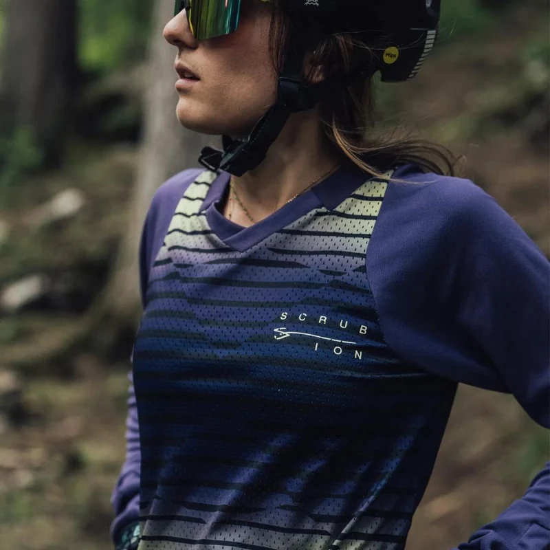ION Bike Bekleidung ION MTB Jersey Long Sleeve Scrub Women 38/M 47233-5024 - MTB Jersey Langarm Scrub Damen