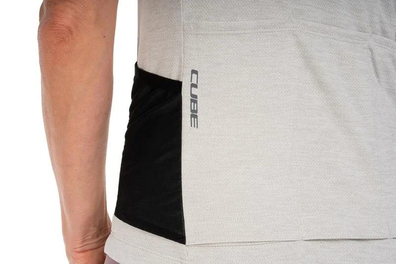 Cube GRAVEL WS Trikot Full Zip CARGO kurzarm