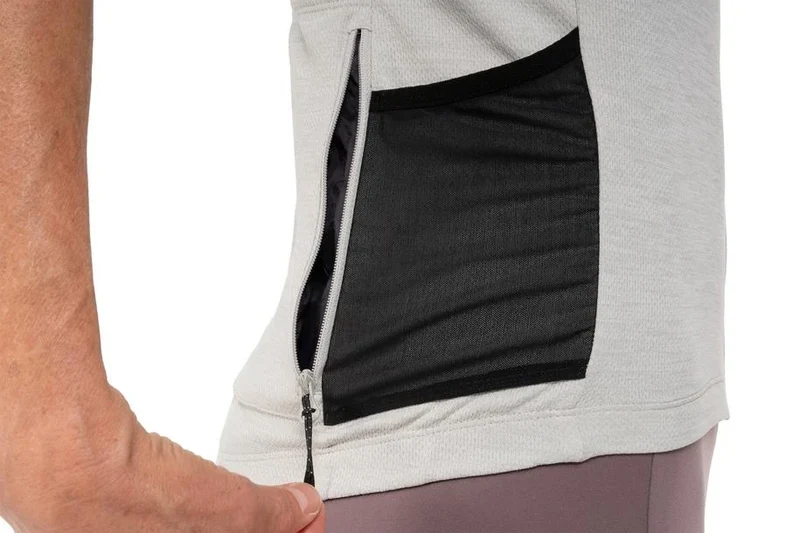 Cube GRAVEL WS Trikot Full Zip CARGO kurzarm
