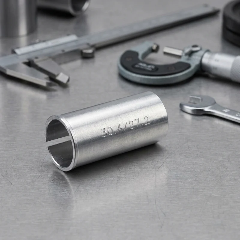 XLC Kalibrierbuchse SP-X20 Ø27,2mm - Ø30,2/30,4mm, 80mm