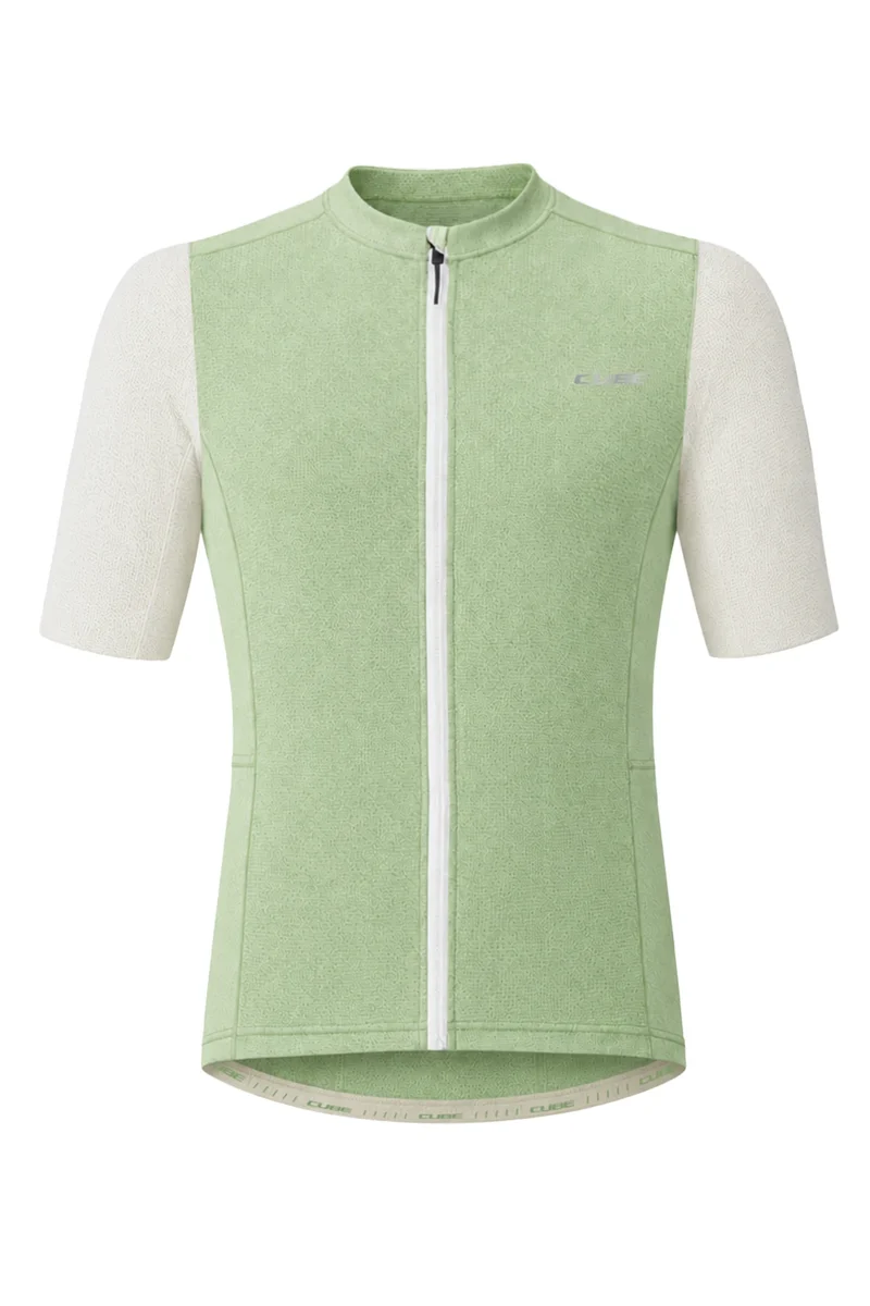 Cube GRAVEL Trikot Full Zip CARGO kurzarm