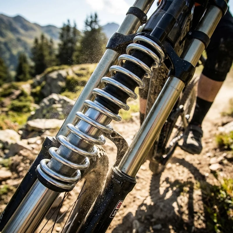 RockShoxFeder 10 BOXXER COIL sehr weich silber 11.4015.380.000