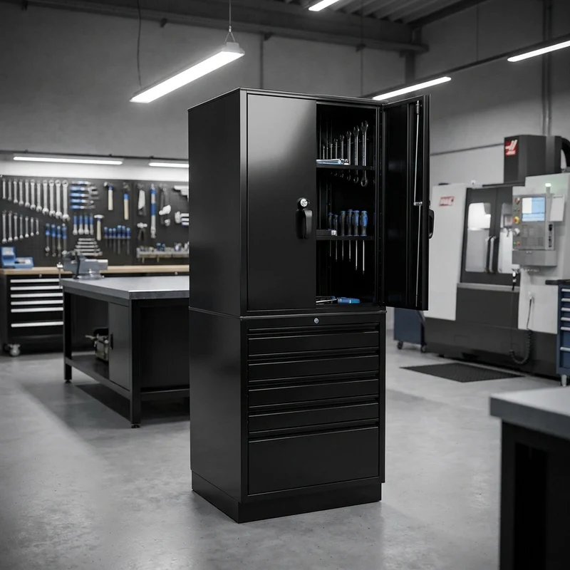 Tool Cabinet Unior schwarz, 949.1-BLACK