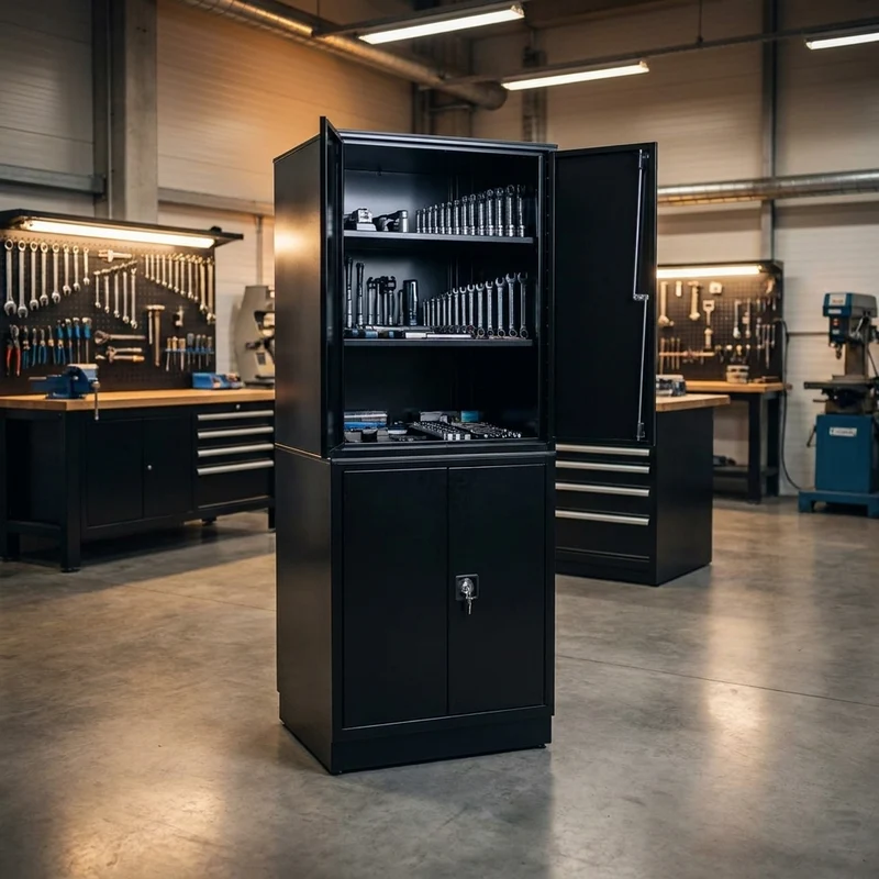 Tool Cabinet Unior schwarz, 949.1-BLACK