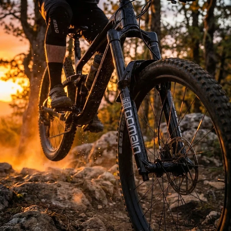 RockShox LowerLeg 27\"15x110Boost DomainB1+ 11.4018.091.058,GlossBlack,38mm,2022+